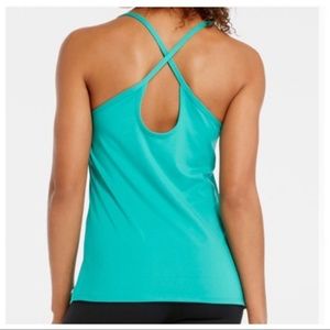 Fabletics turquoise tank top